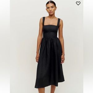 Reformation Tagliatelle Linen Dress